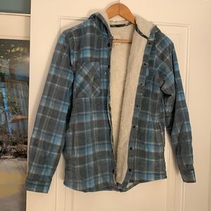 Soho size small flannel coat. NWOT.